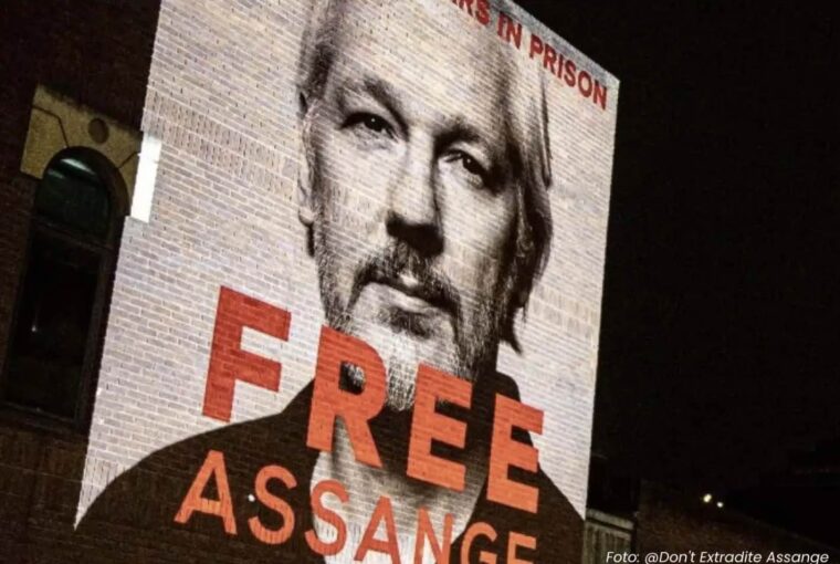 Caso de Julian Assange motivou campanhas no mundo inteiro