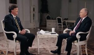Entrevista Tucker Carlson com Vladimir Putin em Moscou