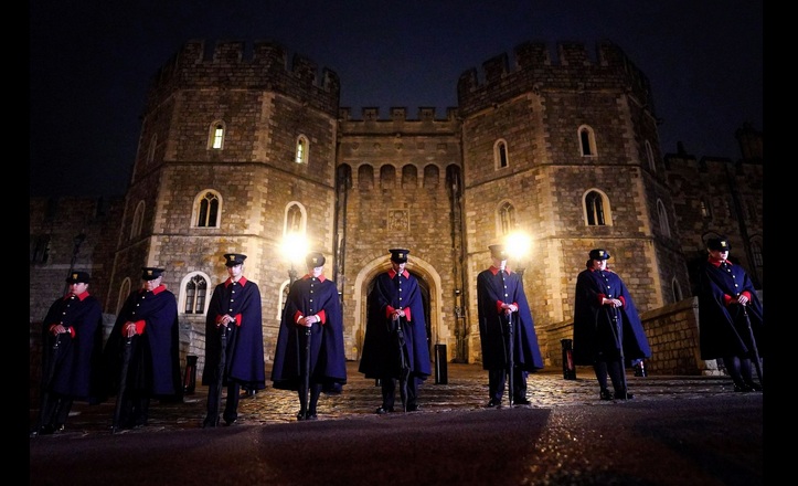 guardas do castelo de Windsor 