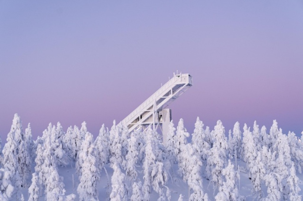  plataforma de esqui concurso de fotografia prêmio de fotografia fotografia da natureza Finlândia