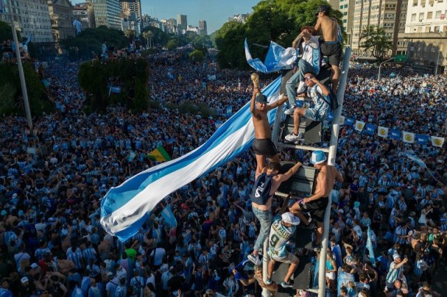 multidão comemoração Copa do Mundo Argentina concurso prêmio fotojornalismo WPP