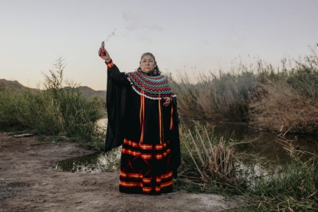 mulher do povo povo Cucapá Antonia Gonzáles fotografia mudança climática concurso fotografia Sony Awards