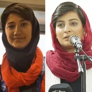 Niloofar Hamedi e Elahe Mohammadi, jornalistas processadas pelo Irã pela cobertura da morte da jovem Mahsa Amini sob custódia policial