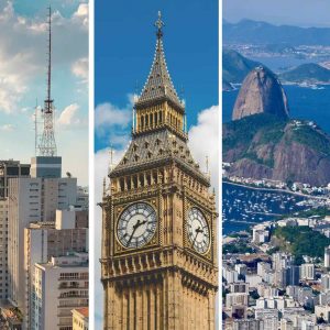 Ranking de melhores cidades do mundo da consultoria Brand Finance tem apenas duas brasileiras, Rio de Janeiro e São Paulo