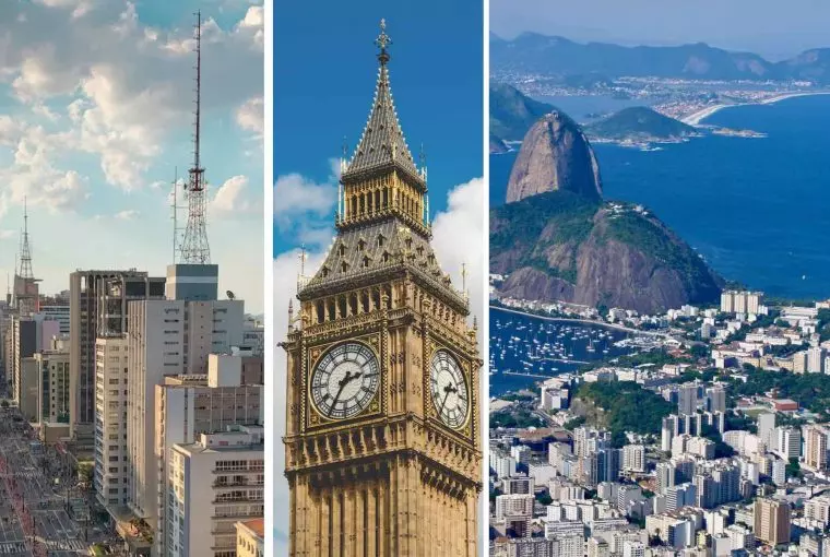 Ranking de melhores cidades do mundo da consultoria Brand Finance tem apenas duas brasileiras, Rio de Janeiro e São Paulo