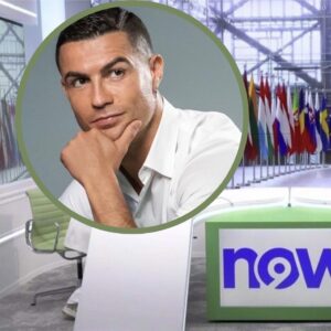 Cristiano Ronaldo sócio do canal de TV Now, de Portugal