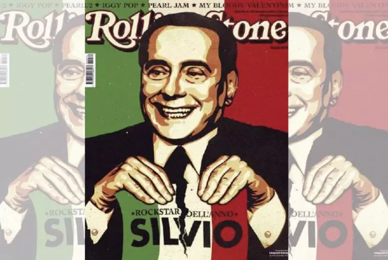 Revista Rolling Stone elegeu Silvio Berlusconi popstar do ano em 2009