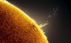 Foto de uma explosão solar é uma das finalistas do prêmio de fotografia astronômica do Observatório de Greenwich Londres