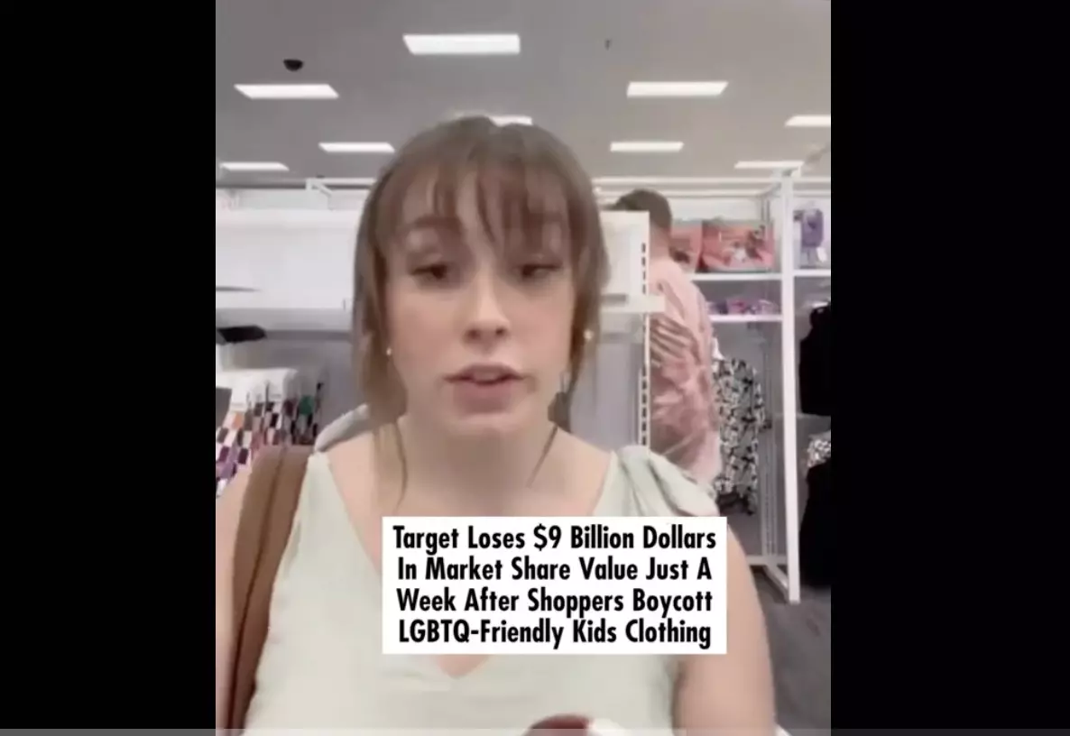 Mulher ataca rede Target dos EUA em vídeo baseado em fake news no TikTok