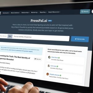 PressPal.ai é uma nova ferramenta baseada em IA para assessorias de imprensa lançada pela empresa MuckRack