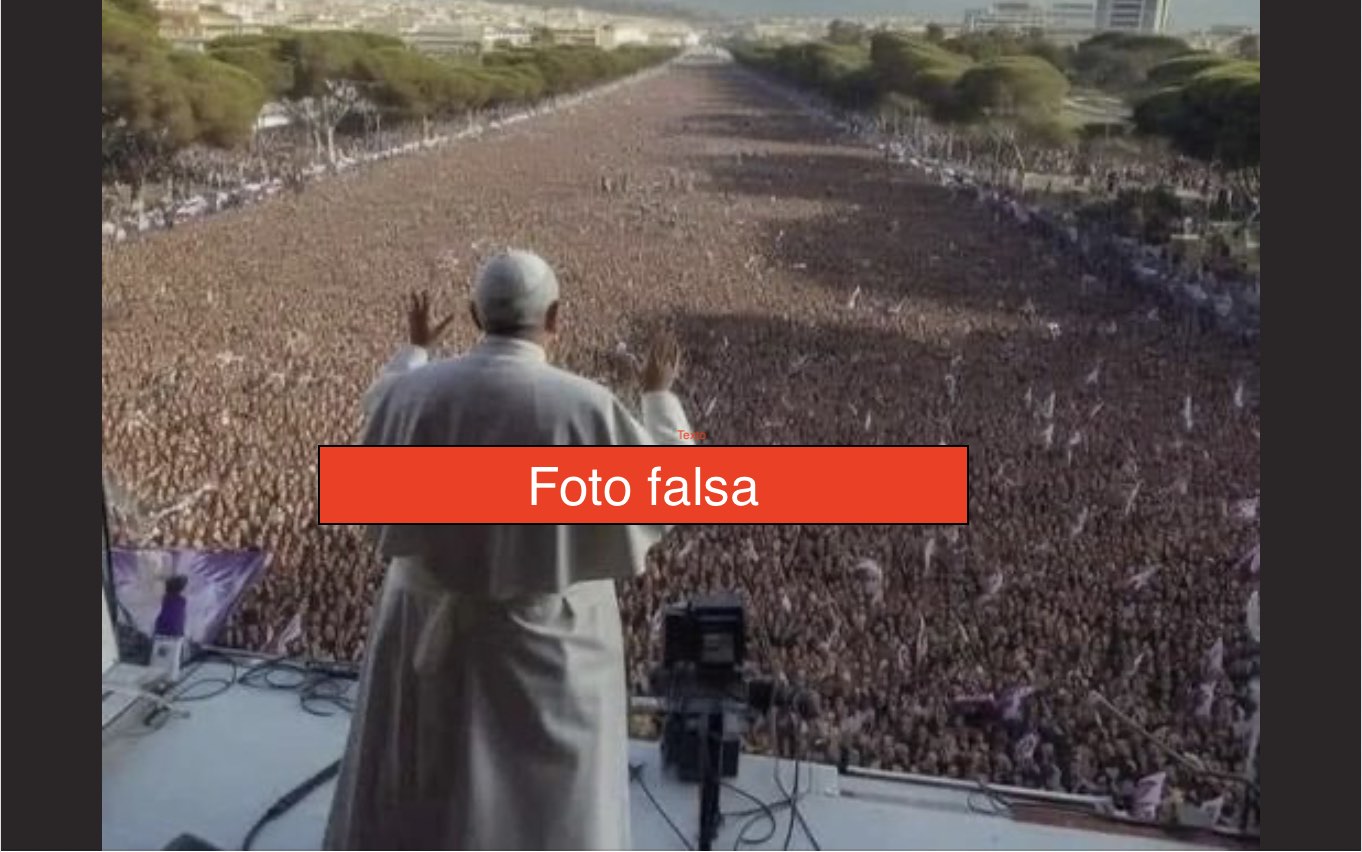 Foto fake do Papa Francisco produzida com IA generativa 