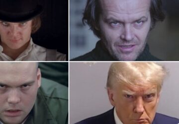 Usuária do Twitter comparou a expressão de Donald Trump a um estilo de filmagem do diretor Stanley Kubrick para representar situações de extrema perturbação