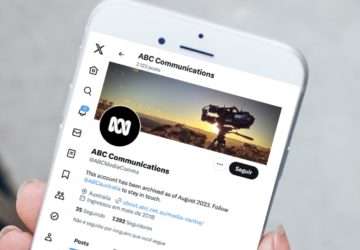 Rede ABC da Austrália suspendeu contas no Twitter / X alegando conteúdo tóxico