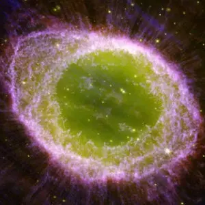 Nova foto do Telescópio James Webb mostra cores da Nebulosa do Anel