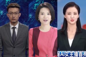Da esquerda para direita: Qiu Hao, Xin Xiaomeng e Ren Xiaorong. (Imagem: Reprodução/YouTube)