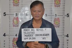 Joel Reyes ex-governador das Filipinas acusado de assassinato de jornalista