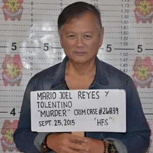 Joel Reyes ex-governador das Filipinas acusado de assassinato de jornalista