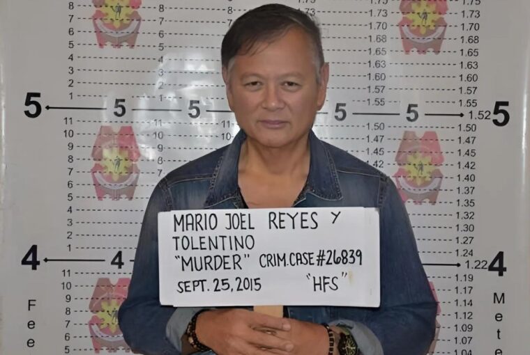 Joel Reyes ex-governador das Filipinas acusado de assassinato de jornalista