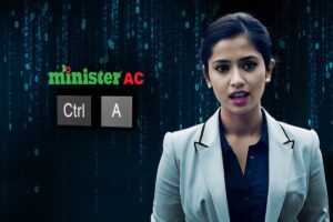 Aparajita, âncora de TV feita por IA do programa Ctrl A no Channel 24, em Bangladesh