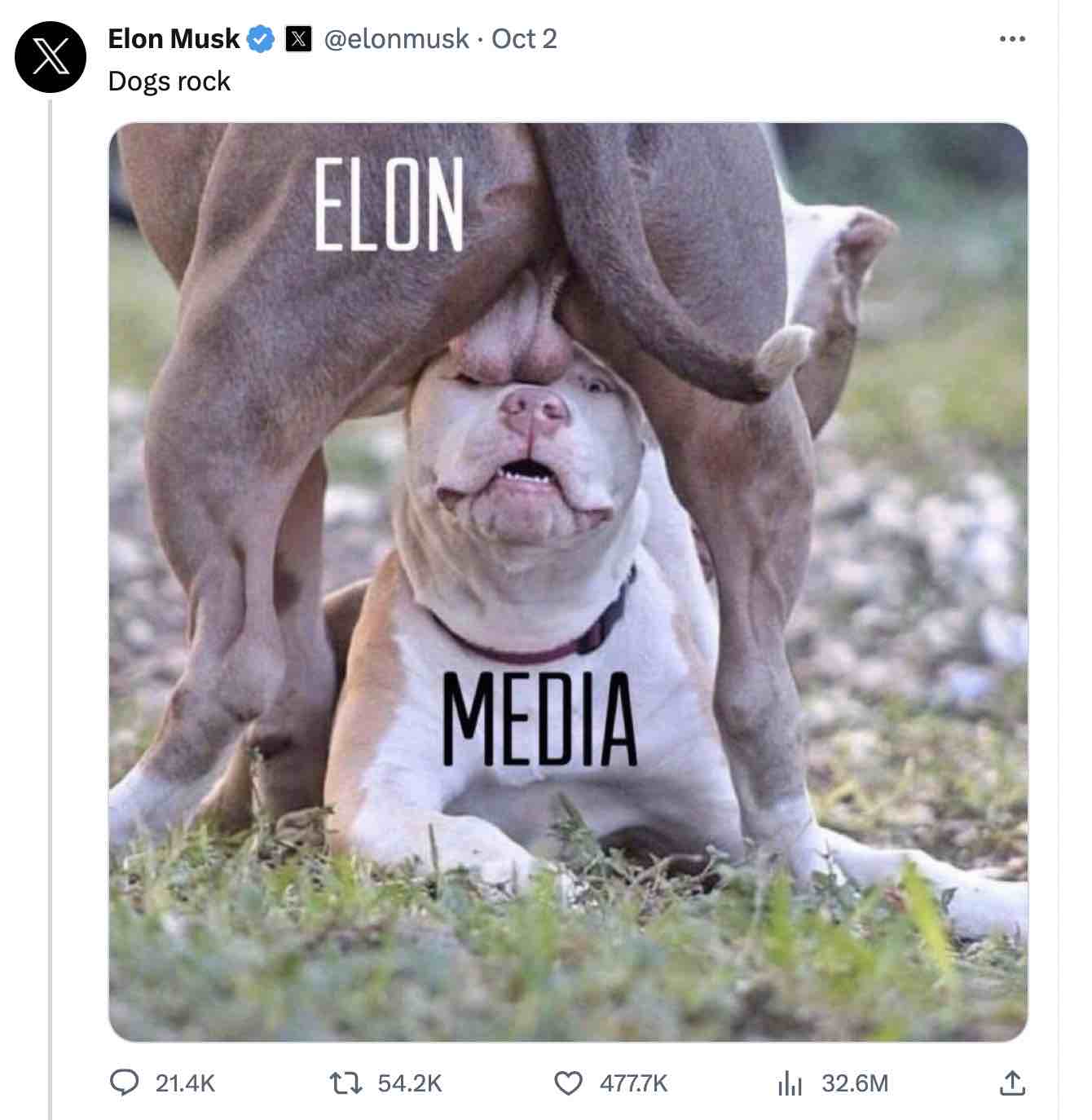 Post de Elon Musk no Twitter / X contra a mídia de notícias dias antes de nova mudança na plataforma 