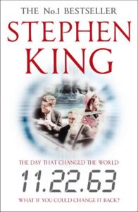 Capa do livro de Stephen King sobre a morte de Kennedy