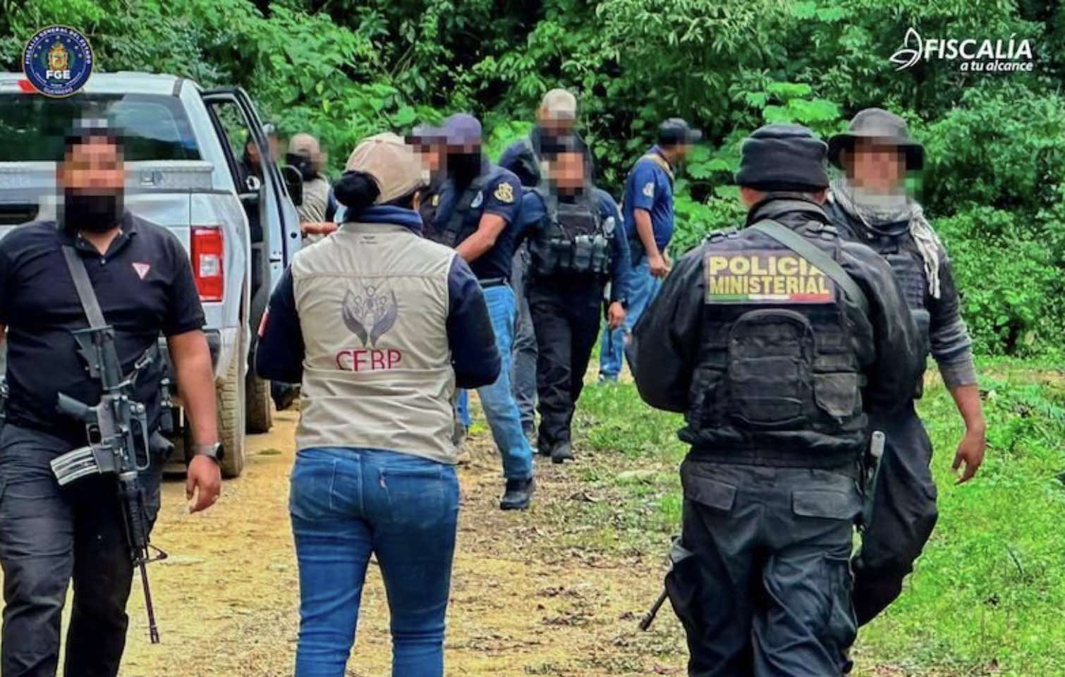 Operação policial de resgate de jornalistas sequestrados no México 