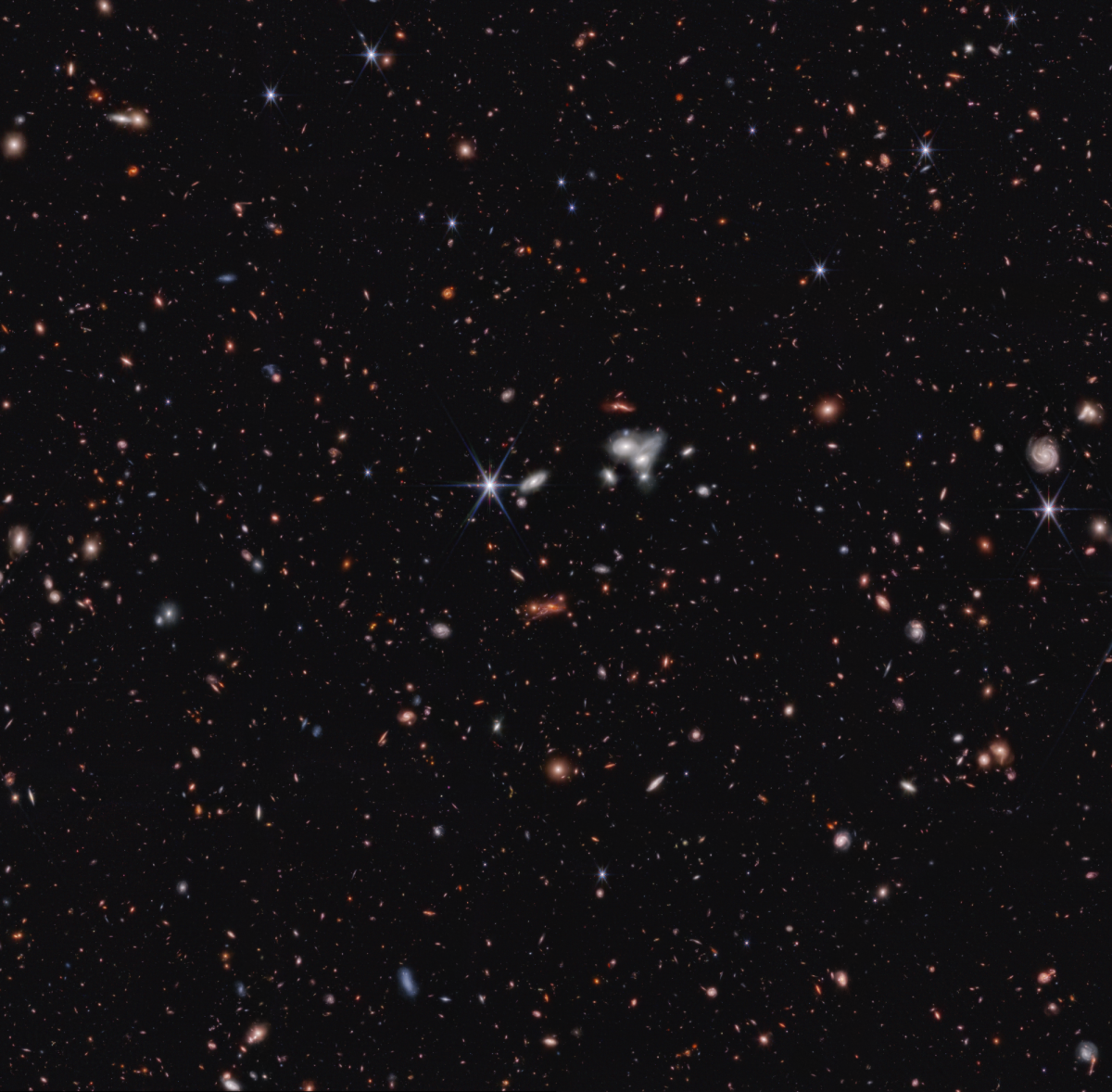 Imagem de buraco negro enviada pelo James Webb, telescópio da Nasa