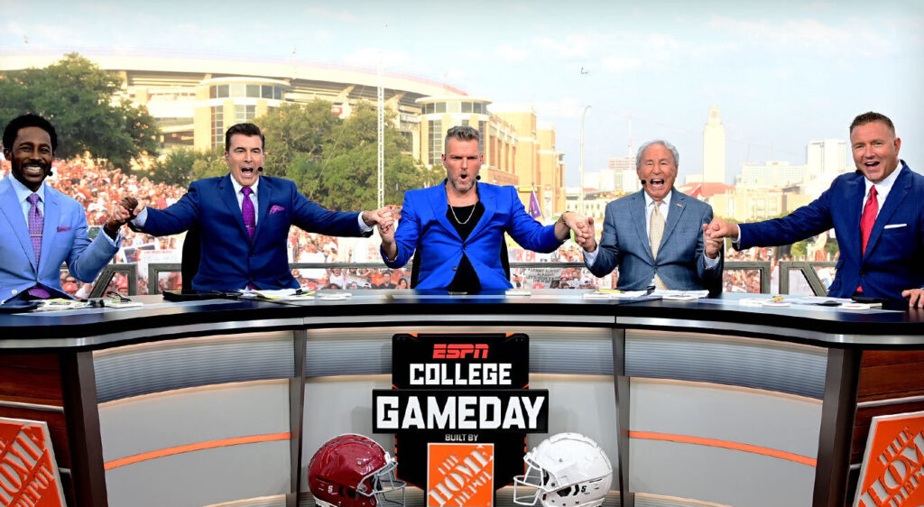 programa College GameDay da ESPN, que devolveu prêmios Sports Emmy Awards