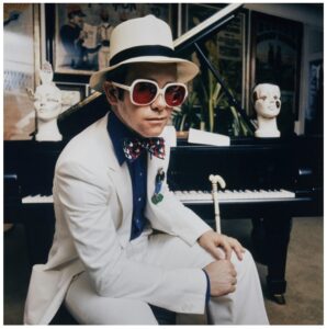 foto de Elton John leilão 
