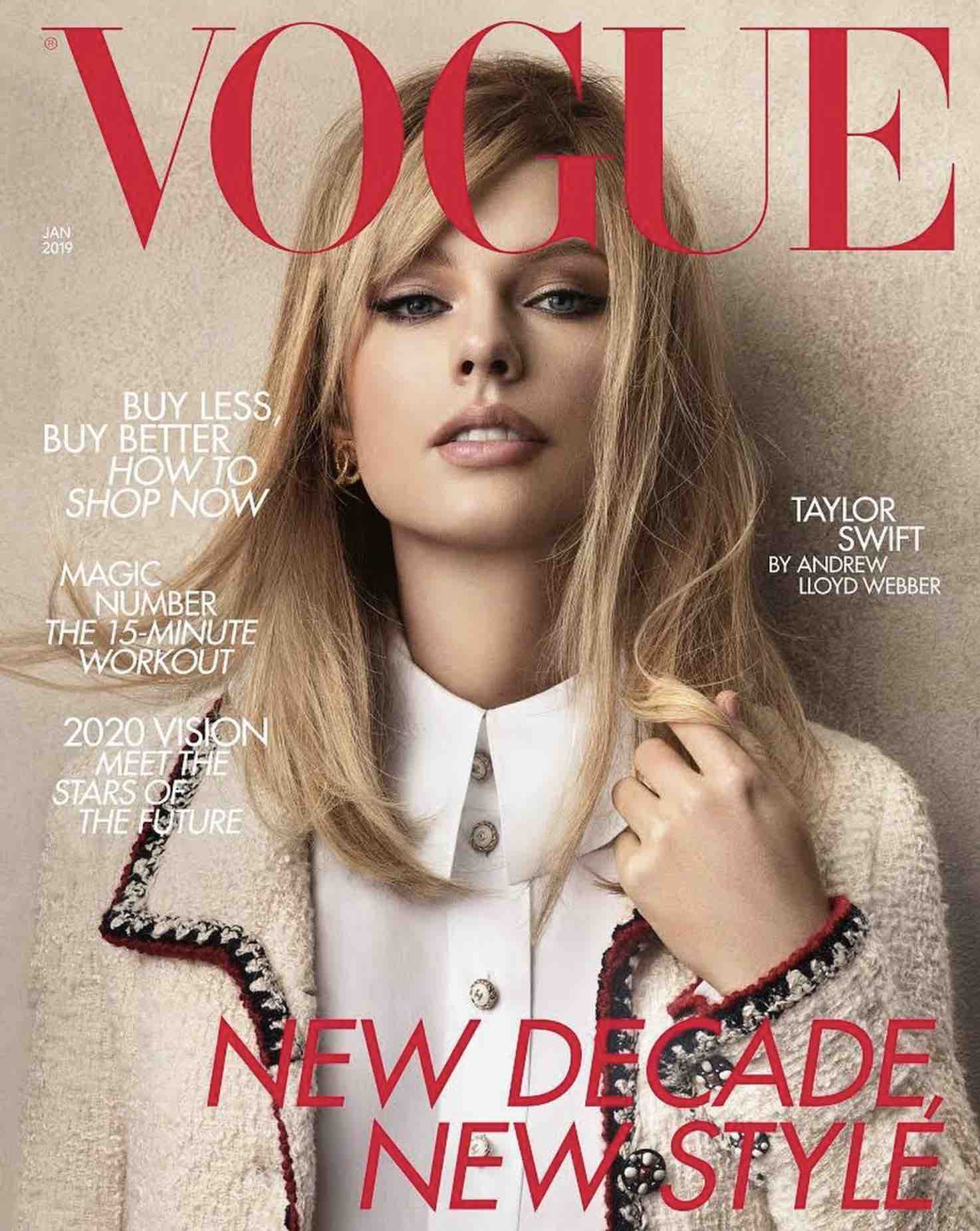 Taylor Swift capa da Vogue 