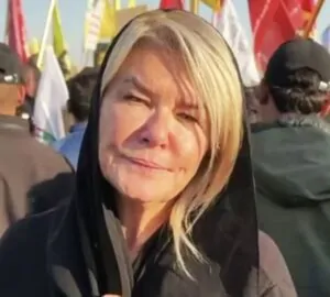 Alex Crawford, da Sky News do Reino Unido, é uma das signatárias da carta cobrando acesso de jornalistas a Gaza