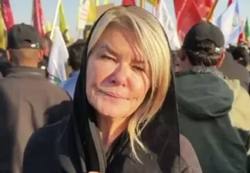 Alex Crawford, da Sky News do Reino Unido, é uma das signatárias da carta cobrando acesso de jornalistas a Gaza