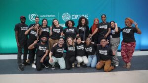 Jornalistas que ganharam bolsa do Climate Tracker participaram da COP28, em Dubai 