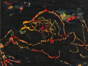 A arte feita com cinzas da Amazônia retrata o sonho do que as pessoas querem ver brotar
