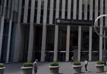 Sede do Wall Street Journal em Nova York, onde participantes de bolsa de inovação digital farão estágio