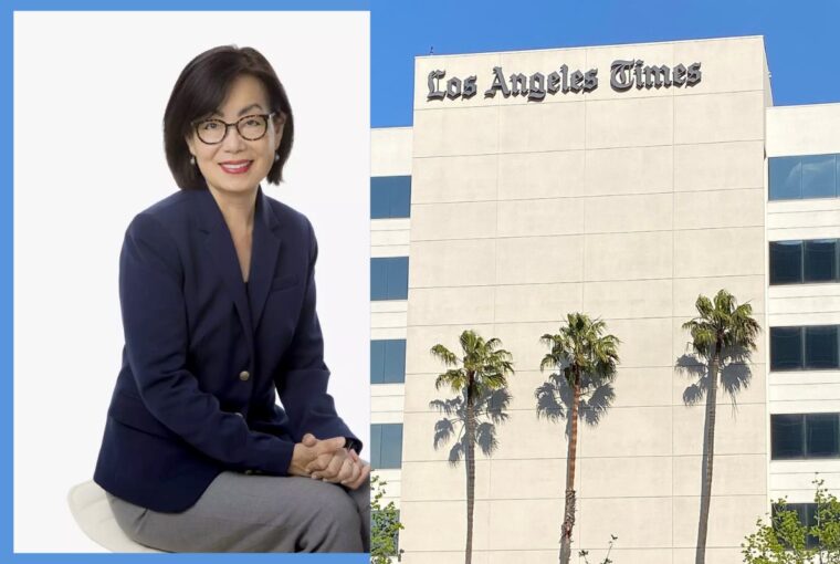Terry Tang, primeira mulher no cargo de editora-executiva na história do Los Angeles Times