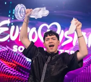 Cantor JJ vencedor do Eurovision 2025
