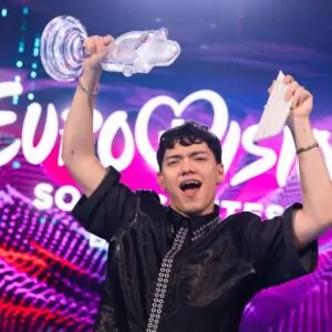 Cantor JJ vencedor do Eurovision 2025