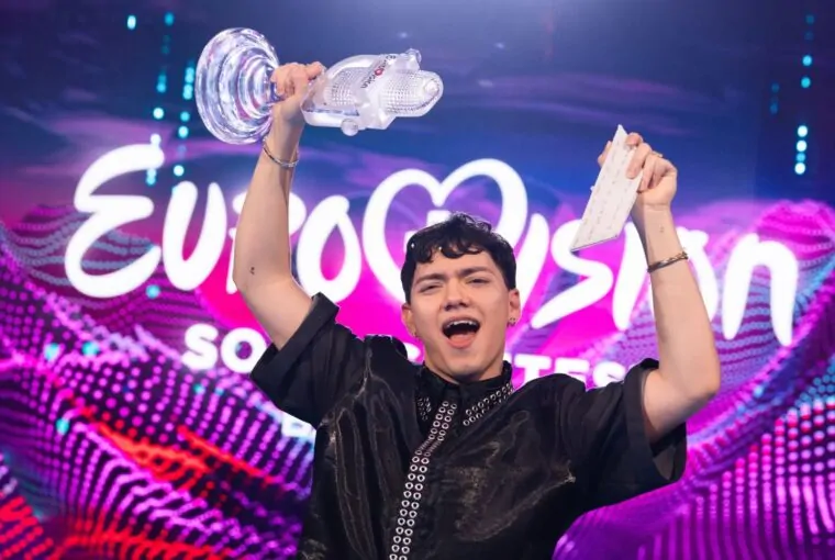 Cantor JJ vencedor do Eurovision 2025