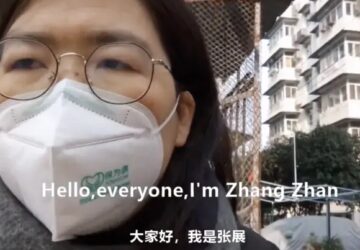 Zhang Zhan jornalista chinesa condenada por noticiar a covid em Wuhan