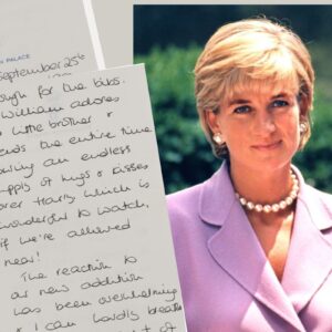 Leilão de cartas da Princesa Diana