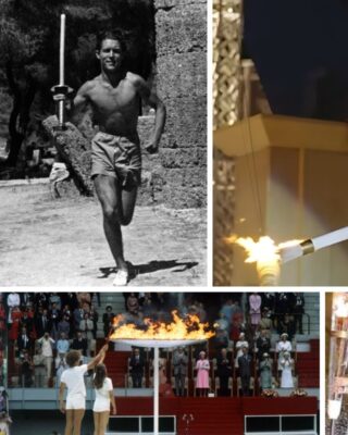 Fotos contam história da tocha olímpica