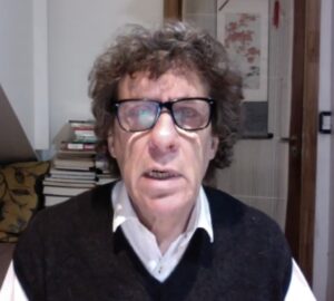 Jornalista Pedro Brieger, da Argentina, em vídeo desculpando-se por assédio sexual