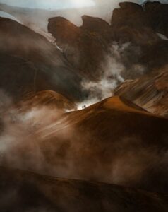 Área geotérmica de Kerlingarfjöll, Islândia, foi a foto premiada na categoria Paisagem