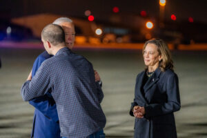 oe Biden, Kamala Harris e Evan Gershkovich