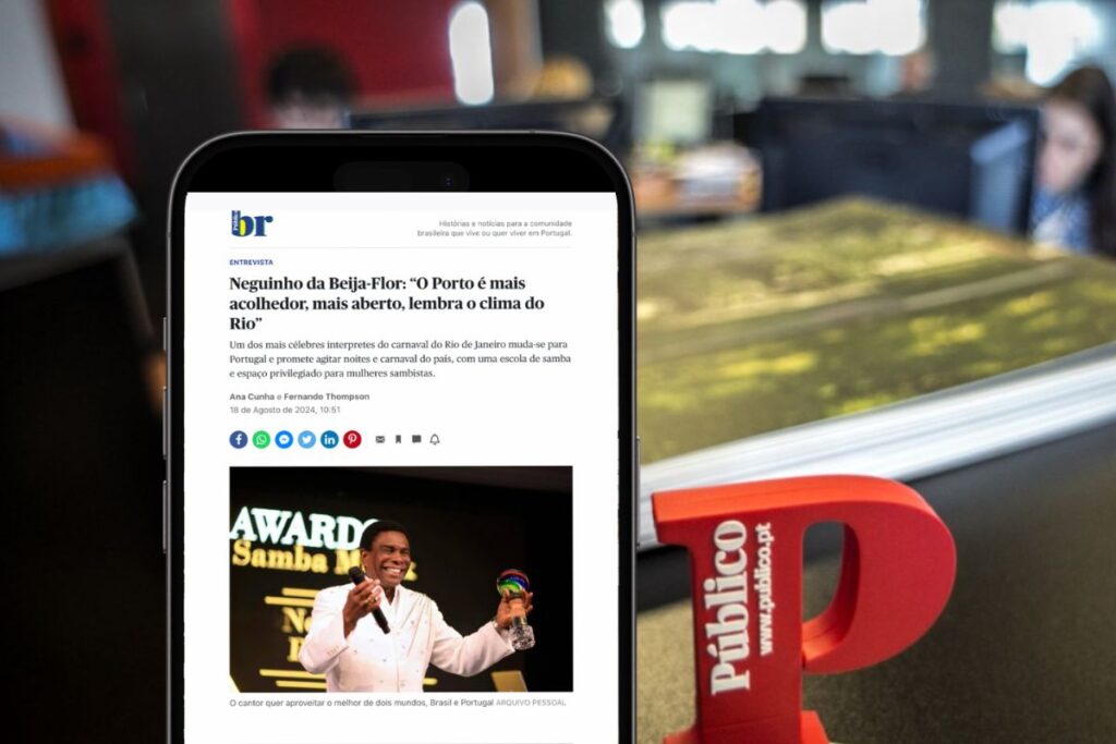 Redação do jornal Público de Portugal e edição BR para brasileiros