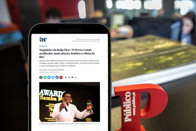 Redação do jornal Público de Portugal e edição BR para brasileiros