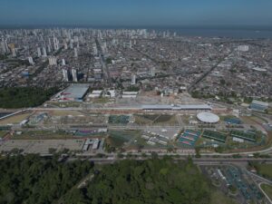 Belém, sede da COP30, vista do alto