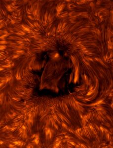 A cromosfera solar não muda apenas dia a dia, mas também a cada segundo