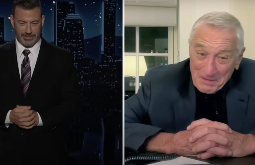 Jimmy Kimmy contracena com Robert De Niro representando um fictício novo presidente da agência reguladora FCC